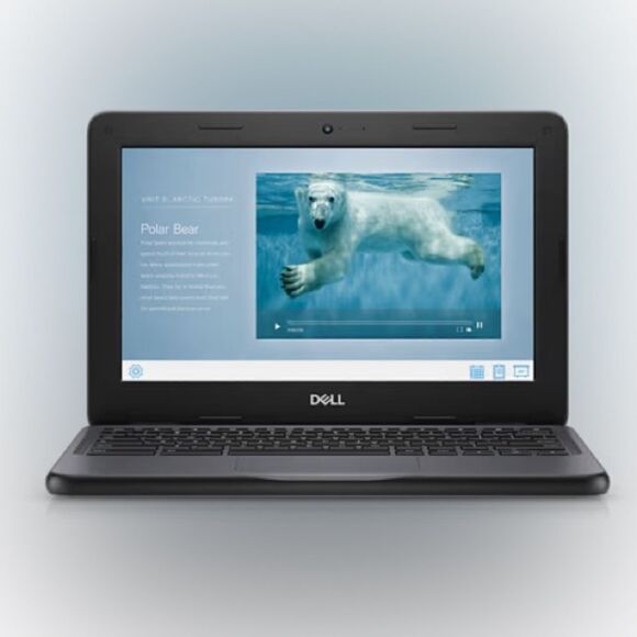 DELL 2 in 1 Chromebook 3100 Laptop in Gray Gunmetal Color (refurbished/used) - Picture 7 of 16